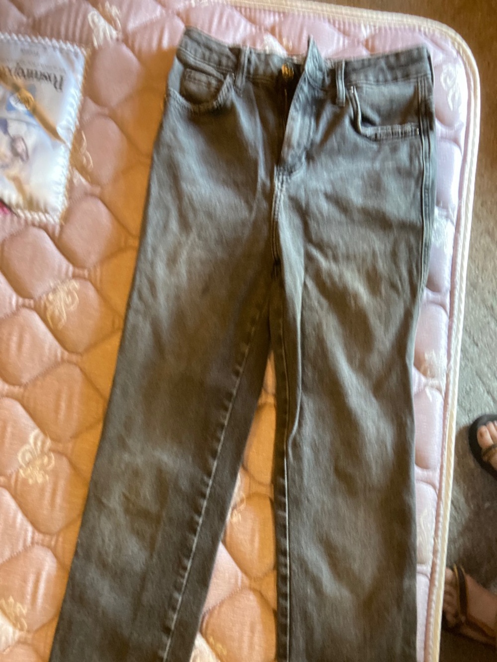 Free People Dark Crop Jean